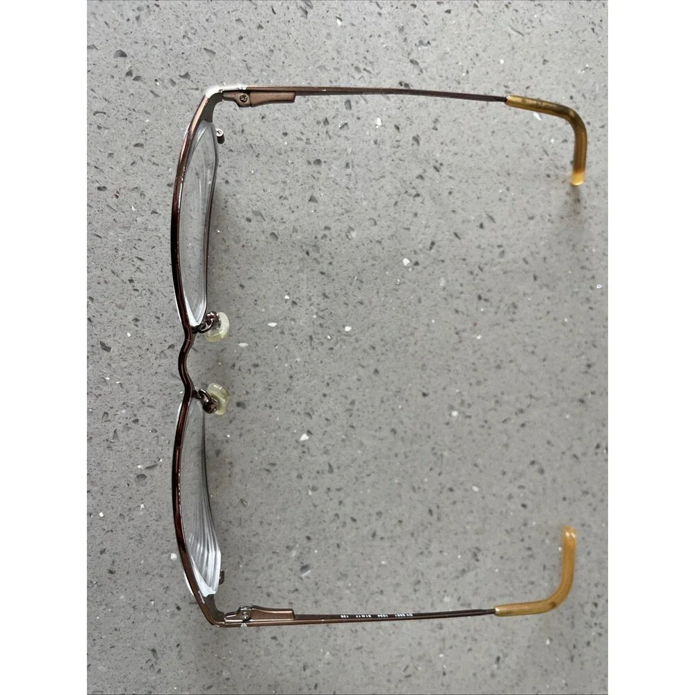 DKNY Eyeglasses Frames Only 51-17-135 DY 5551 1034 Designer Brown Full Rim
